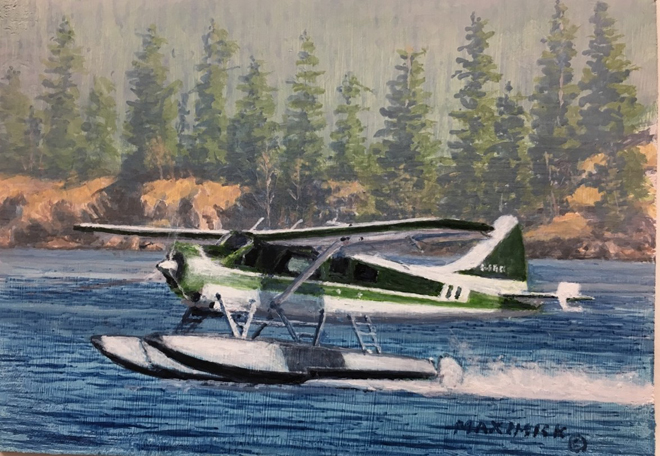 Beaver Landing - Miniature Painting